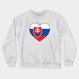 Heart - Slovakia Crewneck Sweatshirt